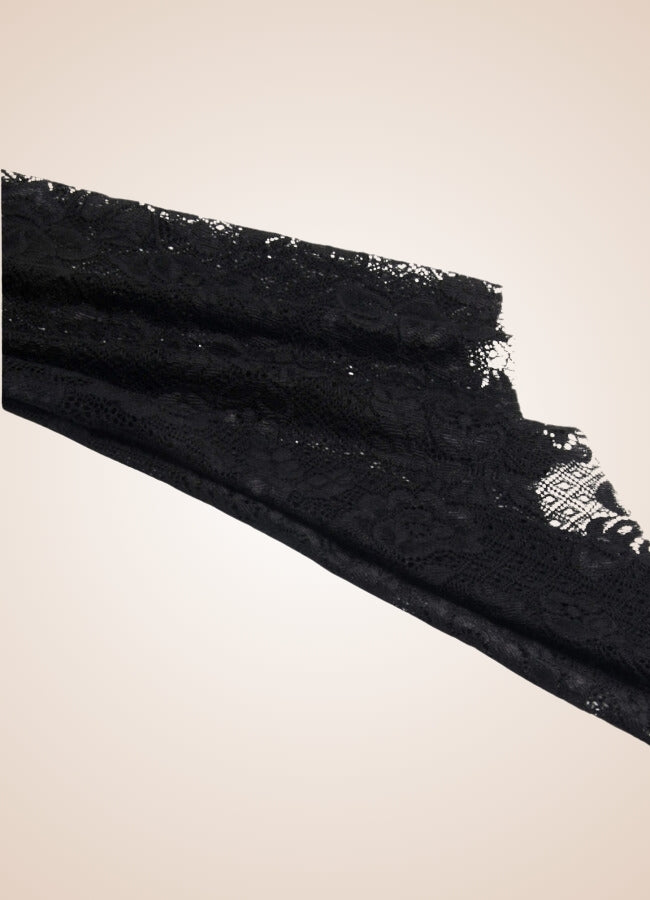 Women's Gothic Medieval Hooded Dress Black / L womens-gothic-medieval-hooded-dress-black