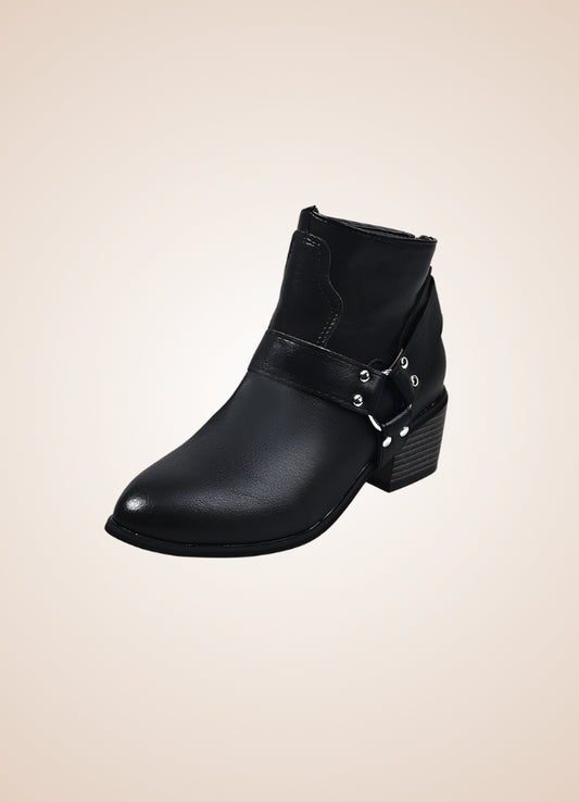 Women's Steampunk Straps Shoes Black / 12.5 womens-steampunk-straps-shoes-black