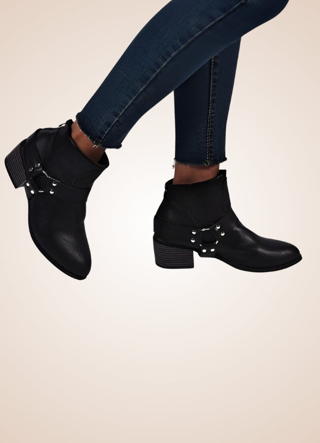 Women's Steampunk Straps Shoes Black / 12.5 womens-steampunk-straps-shoes-black