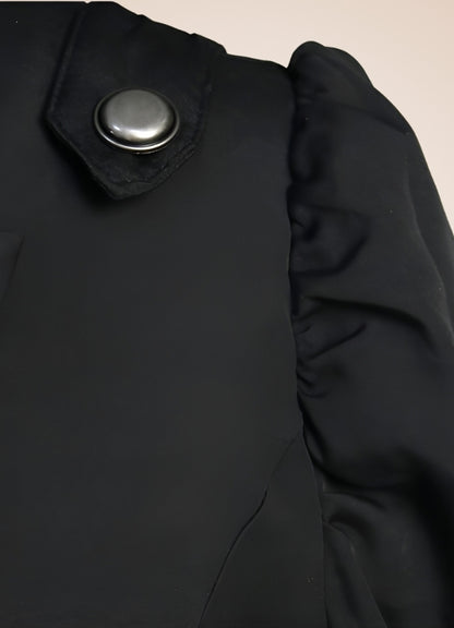 Women's Steampunk Trench Coat Black / 2XL womens-steampunk-trench-coat-black